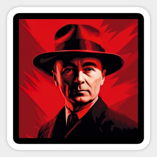 J. Robert Oppenheimer Sticker